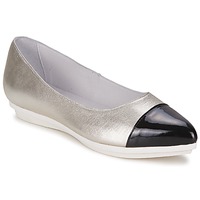 Zapatos Mujer Bailarinas-manoletinas Alba Moda DRINITE Plata / Negro