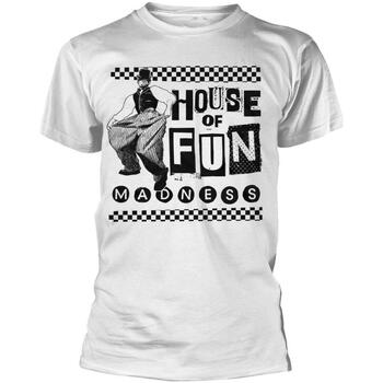 textil Camisetas manga larga Madness House Of Fun Blanco