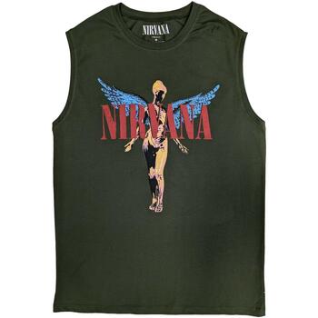 textil Camisetas sin mangas Nirvana Angelic Verde