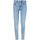 textil Mujer Vaqueros Liu Jo Vaqueros pitillo de talle alto con strass Azul