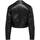 textil Mujer Abrigos Only ONLSIA STUDDED FAUX LEATHER BIKER Negro
