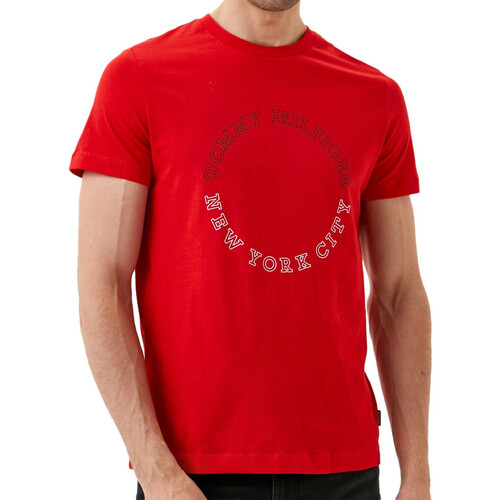 textil Hombre Tops y Camisetas Tommy Hilfiger  Rojo
