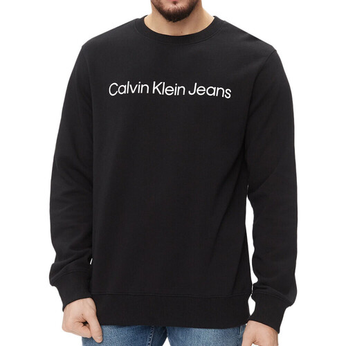 textil Hombre Sudaderas Calvin Klein Jeans  Negro