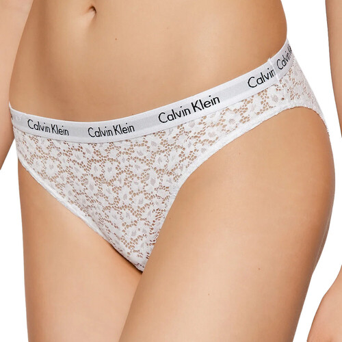 Ropa interior Mujer Shorty / Boxer Calvin Klein Jeans  Blanco