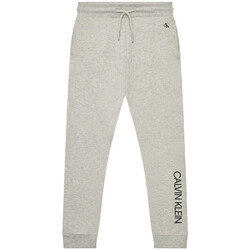 textil Niña Pantalones de chándal Calvin Klein Jeans  Gris