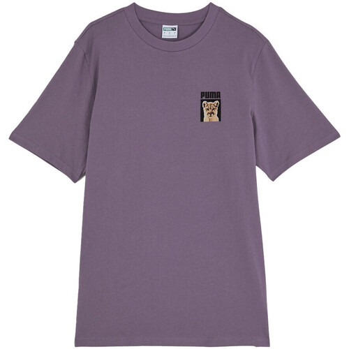 textil Hombre Tops y Camisetas Puma  Violeta