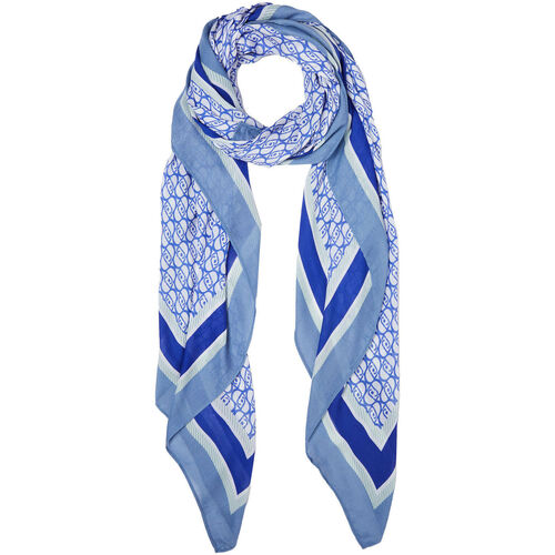 Accesorios textil Mujer Bufanda Liu Jo Pañuelo con logotipo Azul