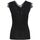 textil Mujer Camisetas sin mangas Pieces 17101014 ILU-BLACK Negro