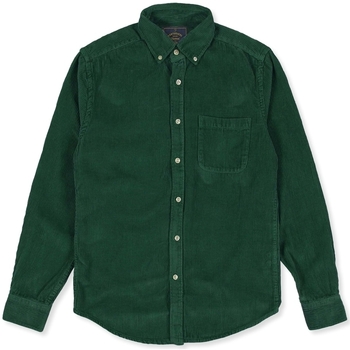 textil Hombre Camisas manga larga Portuguese Flannel Lobo Shirt - Green Verde