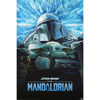 Casa Afiches / posters Star Wars: The Mandalorian TA11468 Negro
