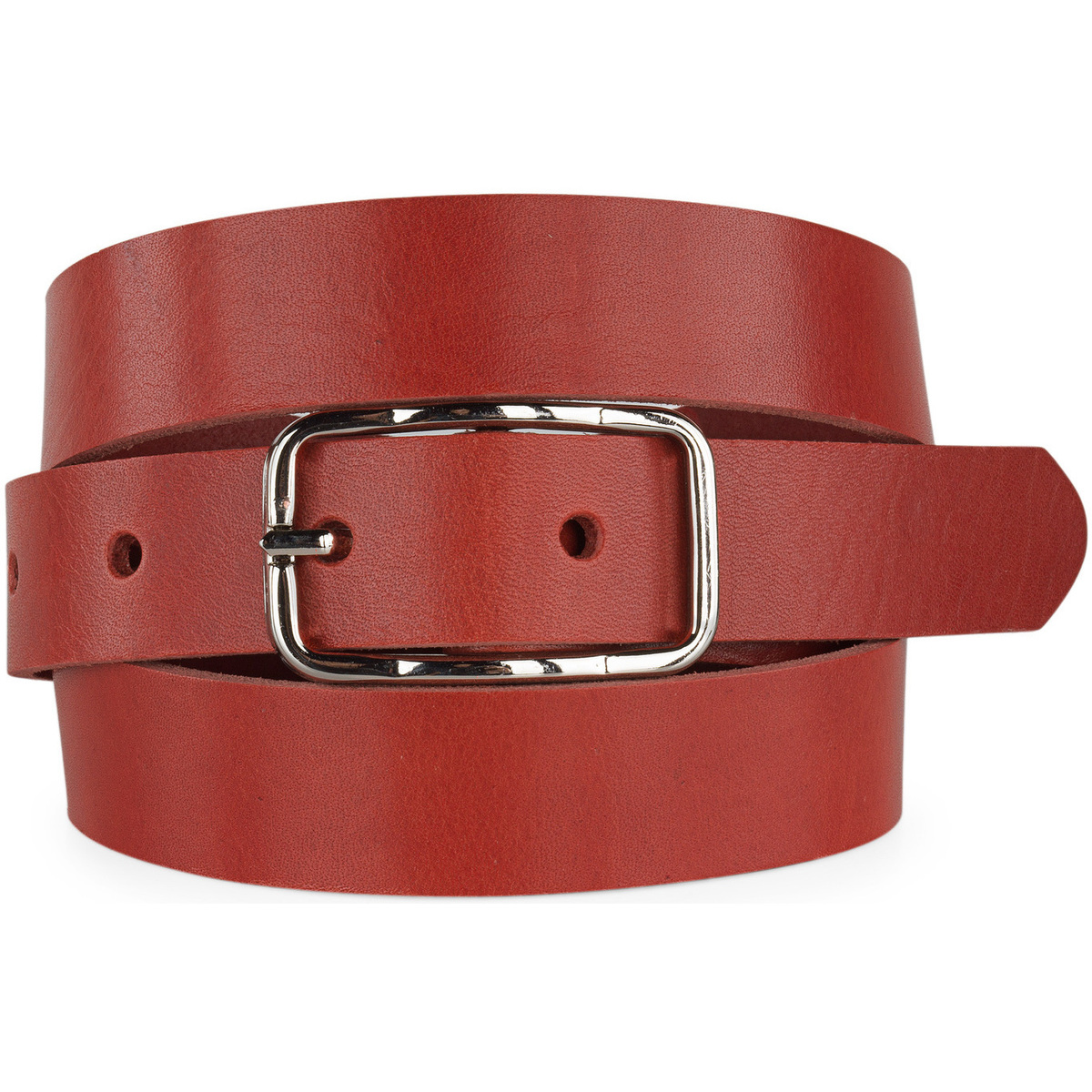 Accesorios textil Cinturones Jaslen Exclusive Leather Rojo