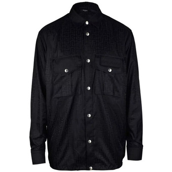 textil Hombre Camisas manga larga Balmain  Negro