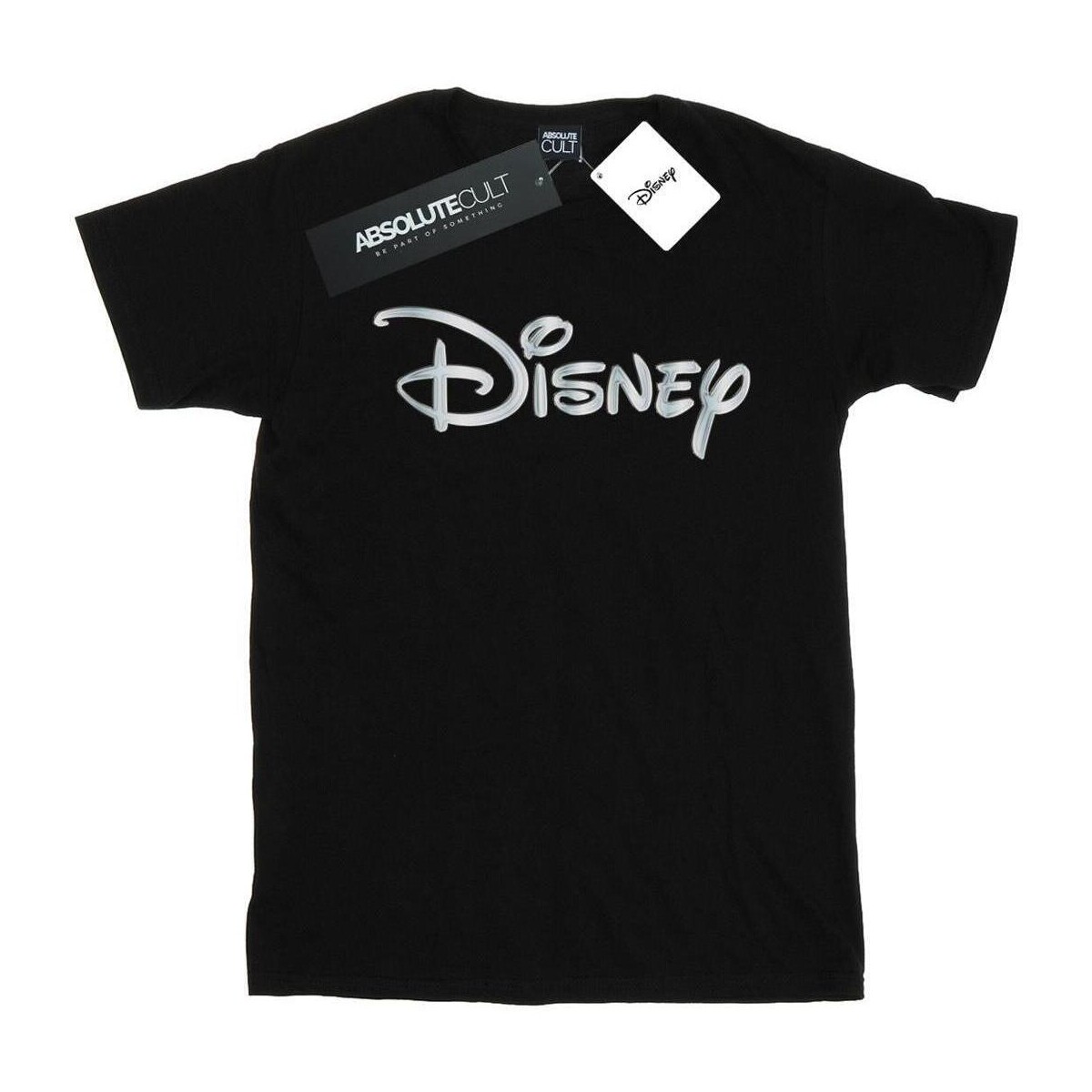 textil Mujer Camisetas manga larga Disney Glacial Logo Negro