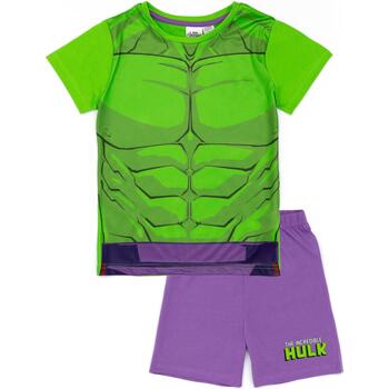 textil Niño Pijama Hulk NS7563 Verde