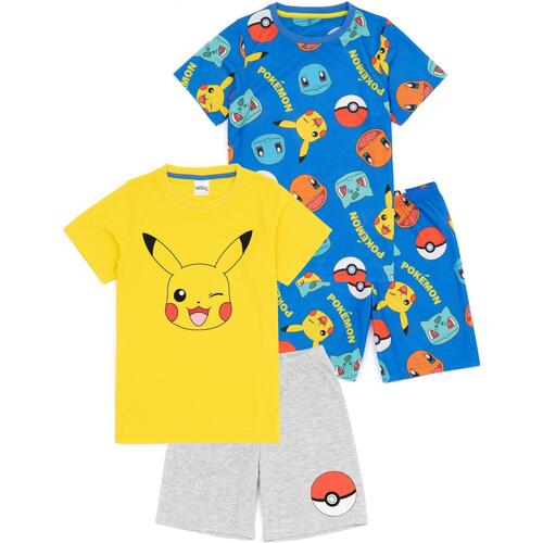 textil Niños Pijama Pokemon  Multicolor