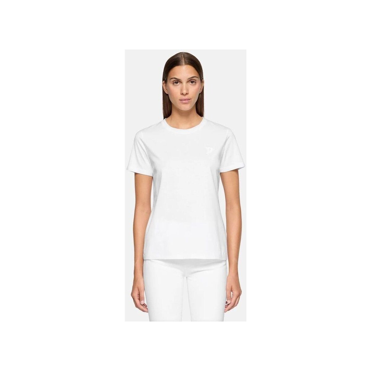 textil Mujer Tops y Camisetas Dondup S746 JF0271D-000 Blanco