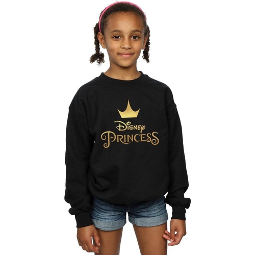 textil Niña Sudaderas Disney Princess Crown Logo Negro