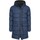 textil Hombre Parkas Cappuccino Italia Hooded Winter Jacket Navy Azul