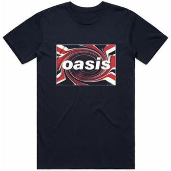 textil Camisetas manga larga Oasis Union Jack Azul