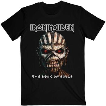textil Camisetas manga larga Iron Maiden The Book Of Souls Negro