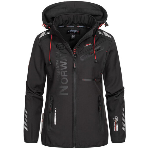 textil Mujer Parkas Geographical Norway  Negro