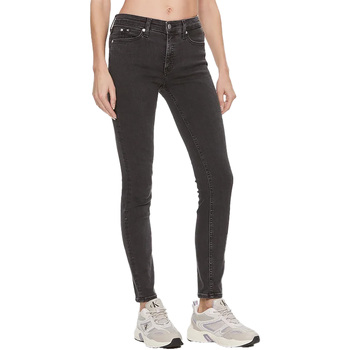 textil Mujer Vaqueros Ck Jeans Mid Rise Skinny Negro