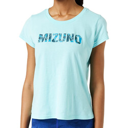 textil Mujer Camisetas manga corta Mizuno  Azul