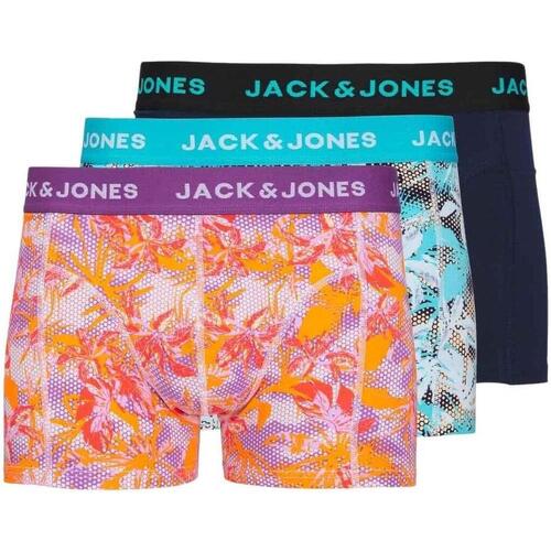 textil Hombre Camisas manga larga Jack & Jones JACDAMIAN TRUNKS 3 PACK Multicolor