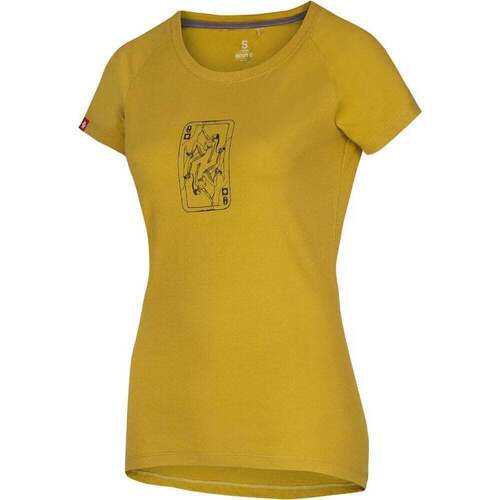 textil Mujer Camisas Ocun RAGLAN T WOMEN Amarillo