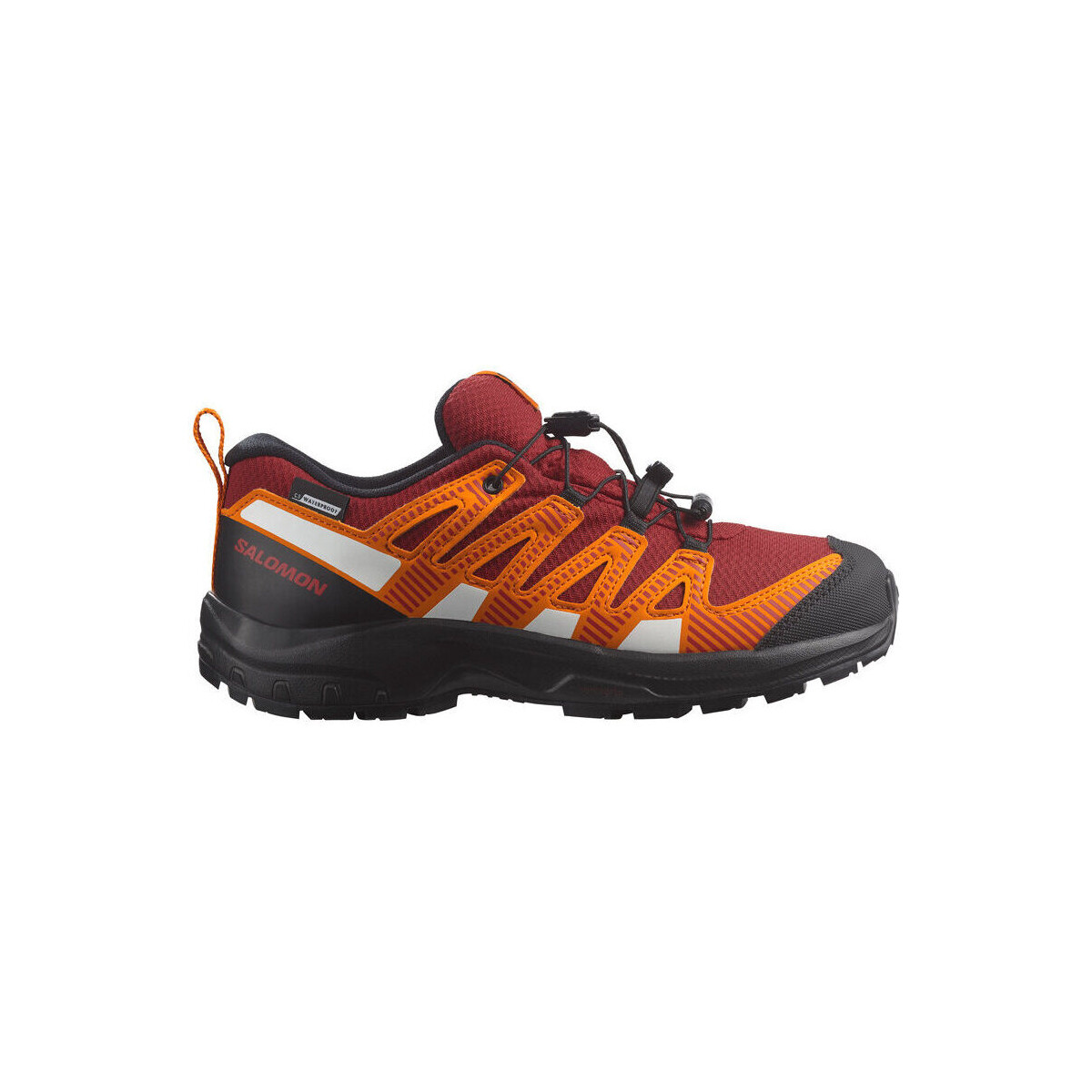 Zapatos Niños Running / trail Salomon XA PRO V8 CSWP J Rojo