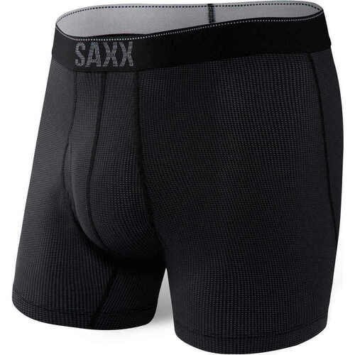 textil Hombre Pantalones de chándal Saxx QT QUICK DRY MESH BB FLY Negro