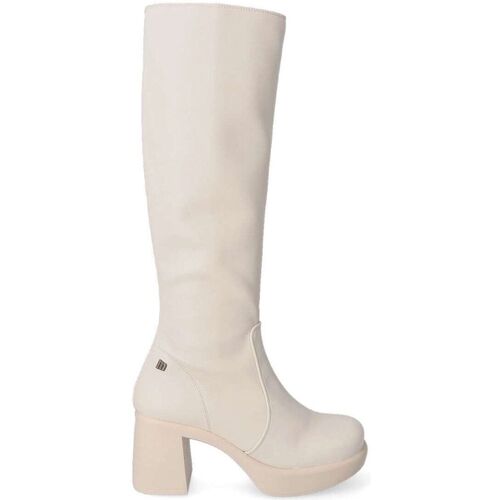 Zapatos Mujer Botas a la rodilla MTNG 59556 Blanco