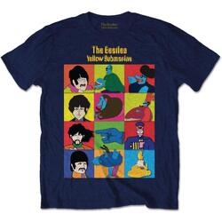 textil Camisetas manga larga The Beatles Yellow Submarine Azul