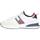 Zapatos Hombre Zapatillas bajas Tommy Hilfiger TJM RUNNER LEATHER OUTSOLE Blanco