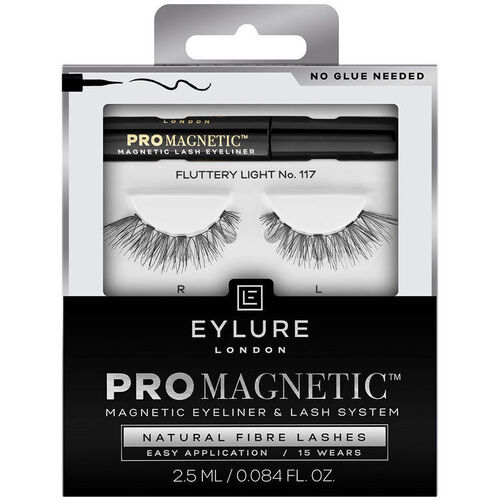 Belleza Mujer Máscaras de pestañas Eylure Pro Magnetic Eyeliner & Lash System 117-fluttery Light 