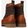 Zapatos Botas Beflamboyant CHOCOLATE COCO HIGH TOP VEGAN BOOTS Marrón