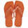 Zapatos Mujer Chanclas Havaianas SLIM SQUARE GLITTER Naranja