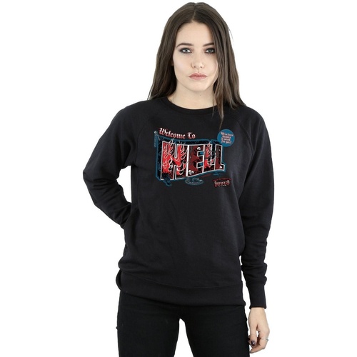 textil Mujer Sudaderas Supernatural Welcome To Hell Negro