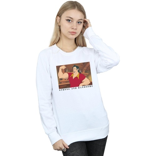 textil Mujer Sudaderas Disney Beauty And The Beast Handsome Brute Blanco