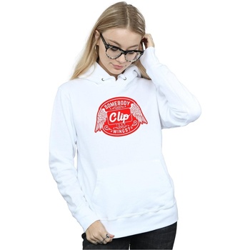 textil Mujer Sudaderas Supernatural Clip Your Wings Blanco