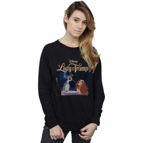 textil Mujer Sudaderas Disney Lady And The Tramp Homage Negro