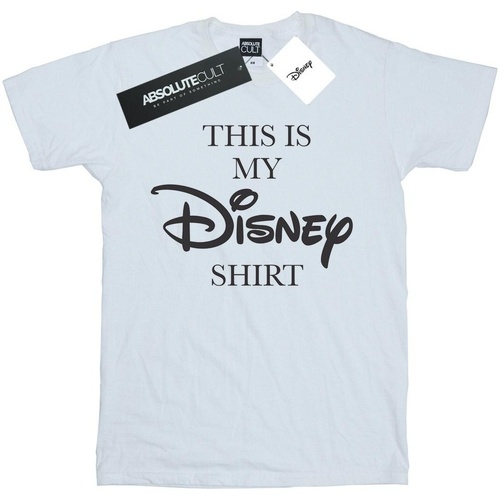 textil Niña Camisetas manga larga Disney My T-shirt Blanco
