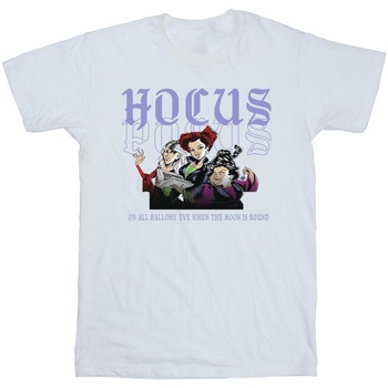 textil Niña Camisetas manga larga Disney Hocus Pocus Hallows Eve Blanco