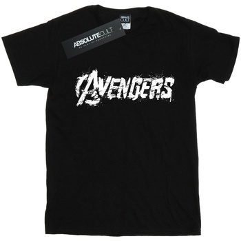 textil Niña Camisetas manga larga Avengers  Negro