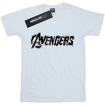 textil Niña Camisetas manga larga Avengers  Blanco