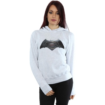 textil Mujer Sudaderas Dc Comics Batman v Superman Logo Gris