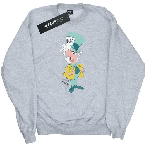 textil Mujer Sudaderas Disney Classic Mad Hatter Gris