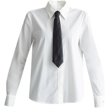 textil Mujer Camisas Liu Jo Camisa con corbata Blanco