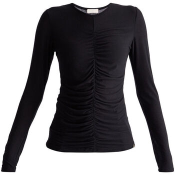 textil Mujer Tops y Camisetas Liu Jo Camiseta en mezcla de cachemira Negro