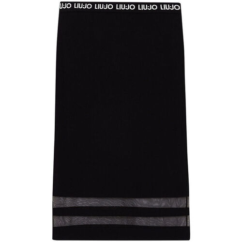 textil Mujer Faldas Liu Jo Falda con detalles de malla Negro